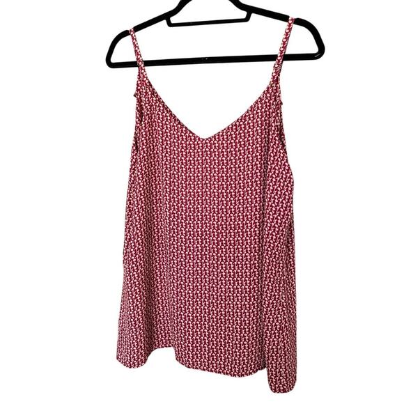 CABI Women's Fresco Cami Red Pink Size Large WAS $90 - Picture 5 of 5
